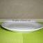 High temperatured fine porcelain dinner plate in 10" for hotel use, wholesale dinner set