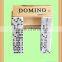 Double 6 snow white domino pack in wooden box
