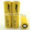 AWT Yellow 18650 2600mah 40A Subox mini vape mod box mod 200w vape pen battery & stab wood box mod awt 18650 high drain