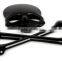 3D matte black car sticker, black matte car emblem