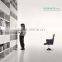 GAOSHENG office chair white without wheels GS-G1302