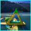 Water Park adult games cheap Giant Inflatable Floating Water Slide