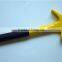 Chinese steel claw hammer with rubber handle