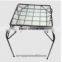 decorator iron wheeled flower plant stand