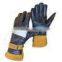 Heatflect welding gloves with golden piping