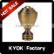 KYOK fashion decorative crystal curtain rod finial,AA quality fashion simple style curtain rod finial,Algeria curtain finials