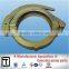 Concrete Pump Parts Forging Snap Pipe Clamp DN100 4.5"