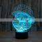 wholesale Super Mario shape bedroom Acrylic decorative colorful 3d led night lamp