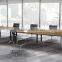 Metal structure rectangular conference table HX-MT5039