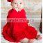 handmade solid color newborn girls ruffle romper wholesale from online market