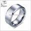 8mm Classic Gold Plated Tungsten Metal Men's Wedding Band Ring in Comfort Fit and Matte Finish Designs for Men