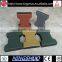 Factory price dog bone rubber stable bricks, stall walkway rubber pavers