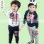 Fashion Boys Clothes Sets 2014 American Flag Design Kids Clothes
