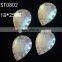 18*25 mm Sew On Rhinestone , Pear Shape Flatback Gemstone Cabochon ,Earring Pendent Baeds