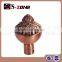 european style metal curtain rod finial for accessories curtains