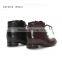 superstar fashion female boots lace up pure mature ankle boots used boots for sale