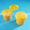 plastic bottle flip top cap, colour shampoo bottle lid 24mm