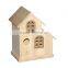 Shuanglong new unfinished handmade wooden bird houses wholesale