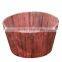 2016 hot sale wooden rice bucket,small cheap used wooden barrel/bucket