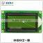 8*2 character lcd module for instrument and meter yellow green led and black words 8x2 lcd display