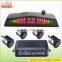Car accessories Visible LED display rear parking sensor with 0.3~2.5m detection
