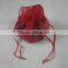 HOT SALE ! Round Bottom Red Gift Wrap Organza Bag Pouch