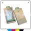 Custom design paper box with clear plastic/PVC window