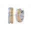 Fashion Crystal Cuff Huggie Hoop Earrings Surgical Stainless Steel Ear Studs Hoop Earrings