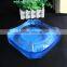Custo, large crystal ashtrays for business and home use