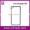 2D Hot PC hard plastic sublimation phone cases for Huawei P8 with metal insert sublimation printing