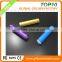 colorful led torch light portable power bank promotional gifts power bank