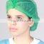 100 PCS DISPOSABLE HAIR NET CAP NON WOVEN BOUFFANT STRETCH DUST CAP