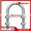 AISI316 304 Stainless Steel U-bolt with nut