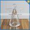 angel shape wholesale christmas decoration clear glass craft ornaments