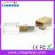 2016 New Product Crystal USB 2.0 Flash Drive with Wooden or Bamboo Cap