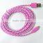 Hot Selling Multi Nylon Braided Usb Cable for Iphone
