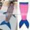 new design sharp blanket new design children mermaid blanket