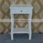 all white modern bedrooms bamboo wood bedside table