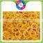 Yellow color band best selling natural rubber elastic bands