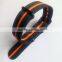 18 20 22 24MM Heat Welded Custom Nylon Watch Strap