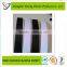 Yutong pvc white/black edging tape