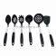 Silicone handle heat resistant durable non-toxic silicone kitchen utensils