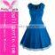 Plain Dyed Polka Dots Ladies Pencil Dress