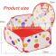Pop up Balls Pit Play Tent Toddler Balls Pit