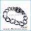 Trendy stainless steel biker bracelets, weomens 316L stainless steel bracelet jewelry