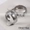 Hot sale superoir quality silver 3161 stainless steel simple cool earrings for men