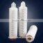 PVDF pleated inline water filter& cartridge for types of chemical reagents