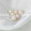 6-6.5mm AAA round freshwater loose pearl, white freshwater loose pearl, pearl beads no hole