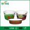 20oz disposable pe coated customized logo printed paper salad bowl for food grade