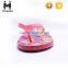 Jinjiang Factroy Wholesale Cheap Ladies Fashion Druable Slippers Pink Color Pictures With Light Red Pattern